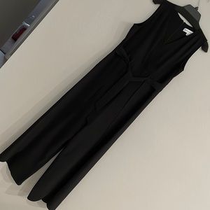 Black Sleeveless Jumpsuit